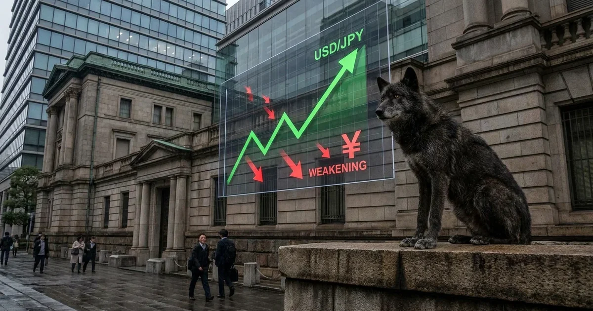 Bank Japonii bezsilny wobec jena. USD/JPY zmierza ku 162