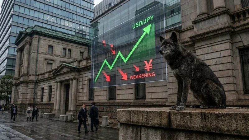 Bank Japonii bezsilny wobec jena. USD/JPY zmierza ku 162