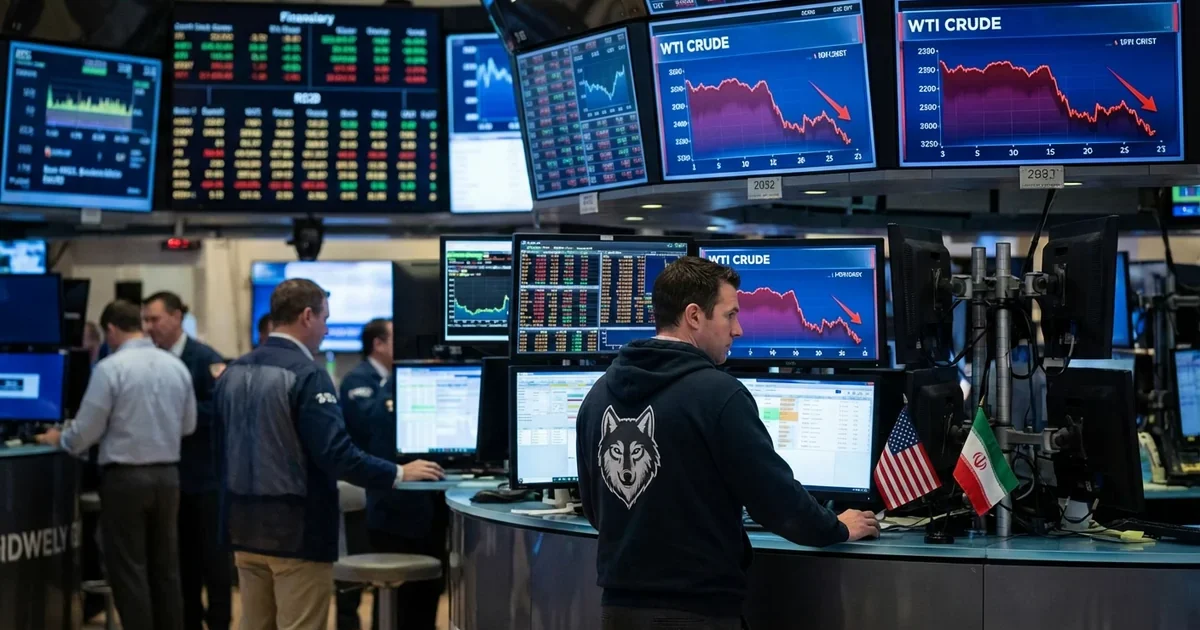 Ceny ropy WTI spadają pod presją optymizmu wokół rozmów USA-Iran. Kluczowe wsparcie przy 78 USD w zasięgu