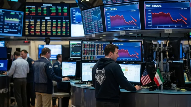 Ceny ropy WTI spadają pod presją optymizmu wokół rozmów USA-Iran. Kluczowe wsparcie przy 78 USD w zasięgu