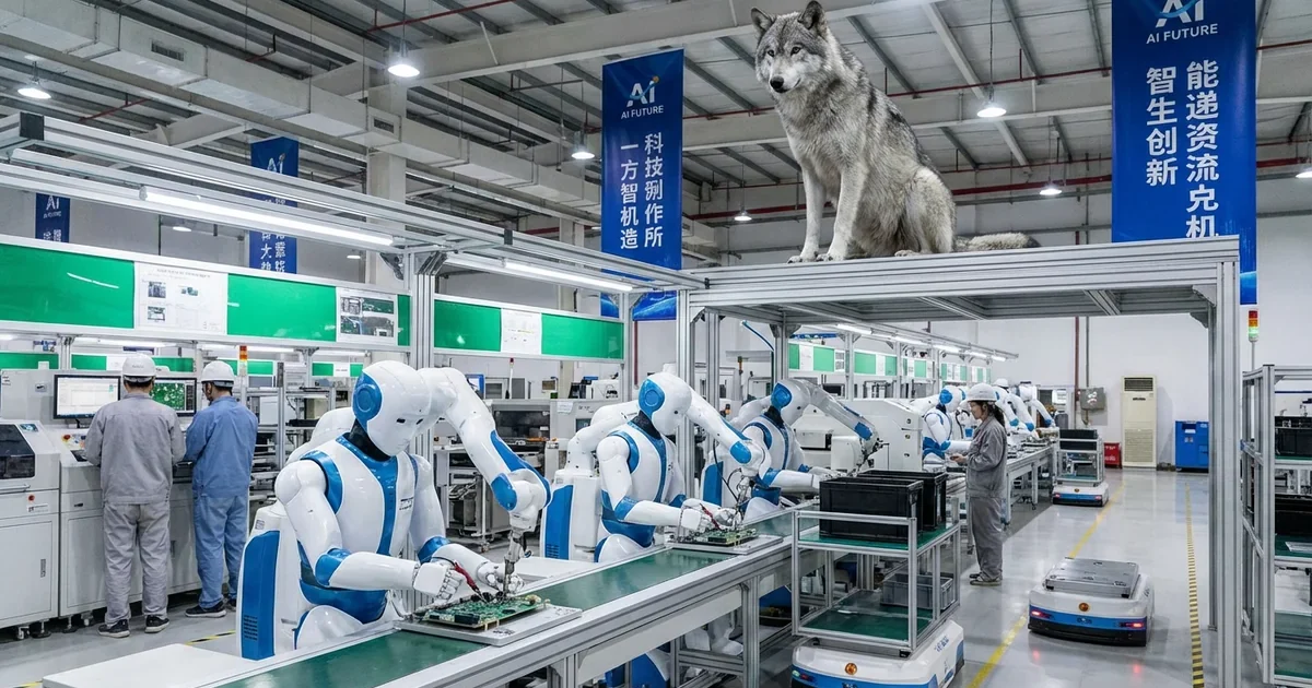 Chiny budują armię humanoidów. USD/CNY spada pod presją sektora technologicznego