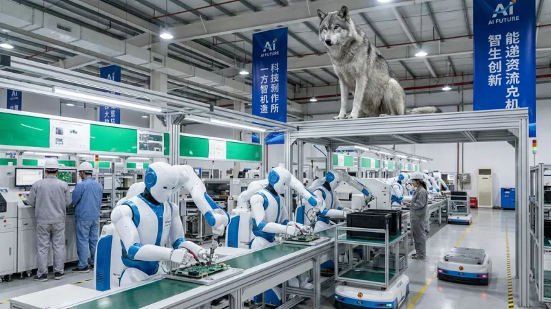 Chiny budują armię humanoidów. USD/CNY spada pod presją sektora technologicznego