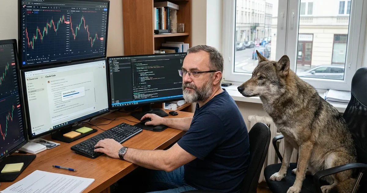 Claude Code z nowymi funkcjami routines od Anthropic. Automatyzacja kodowania przez noc dla traderów.