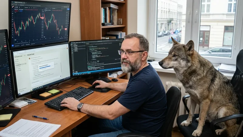 Claude Code z nowymi funkcjami routines od Anthropic. Automatyzacja kodowania przez noc dla traderów