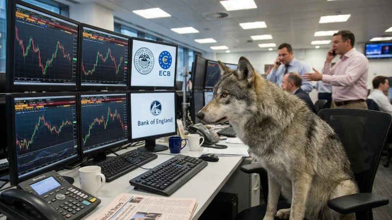 Nadchodzi tydzień decyzji banków centralnych – od BoJ po ECB. Rynek Forex oczekuje wyższej zmienności USD