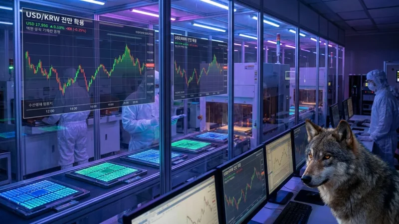 Niedobór pamięci RAM do 2027 roku. USD/KRW testuje poziom 1467