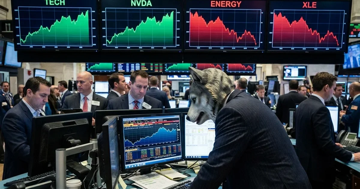 Technologia i motoryzacja ciągną S&P 500 w górę. Energia traci blisko 3% przez spadki cen ropy.
