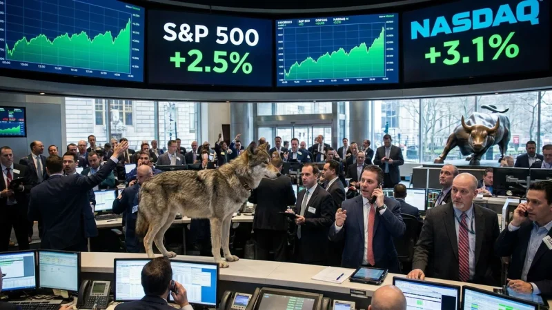 Amerykańskie akcje rosną szósty tydzień z rzędu – Nasdaq liderem ze wzrostem o 1,1 procent