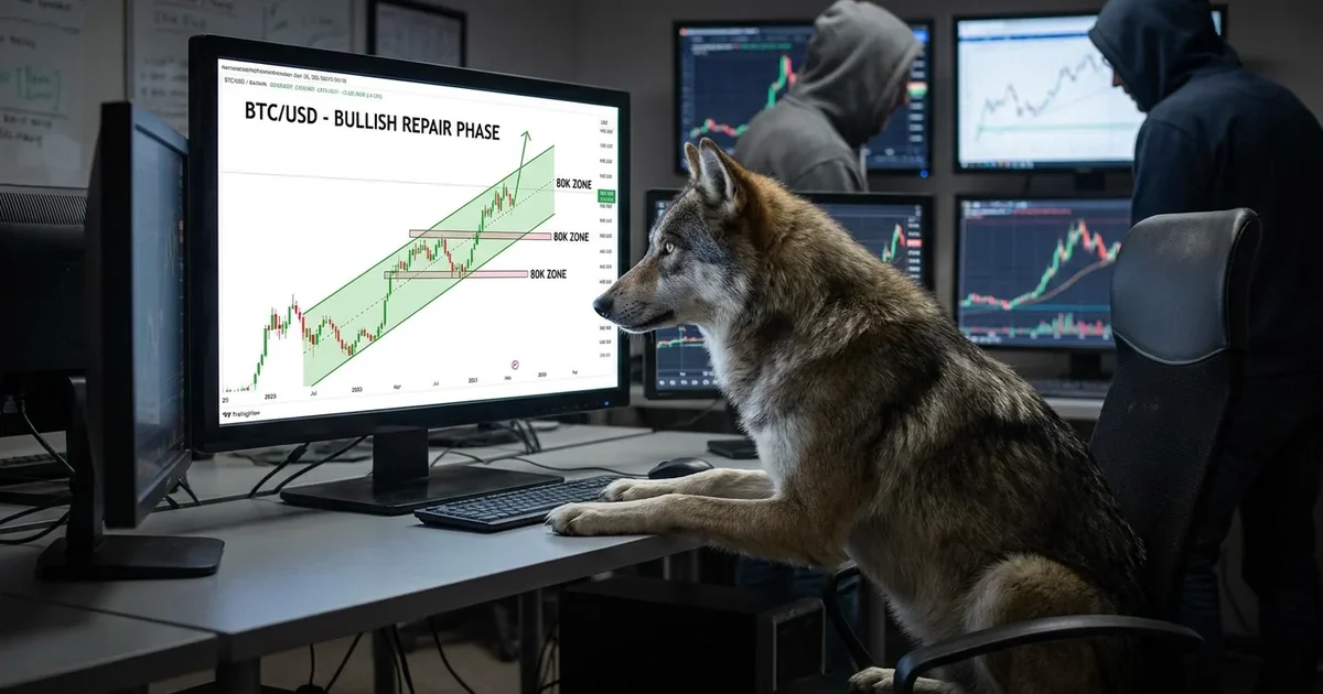 Bitcoin wchodzi w fazę korekty wzrostowej. Byki bronią strefy 80 tys. USD