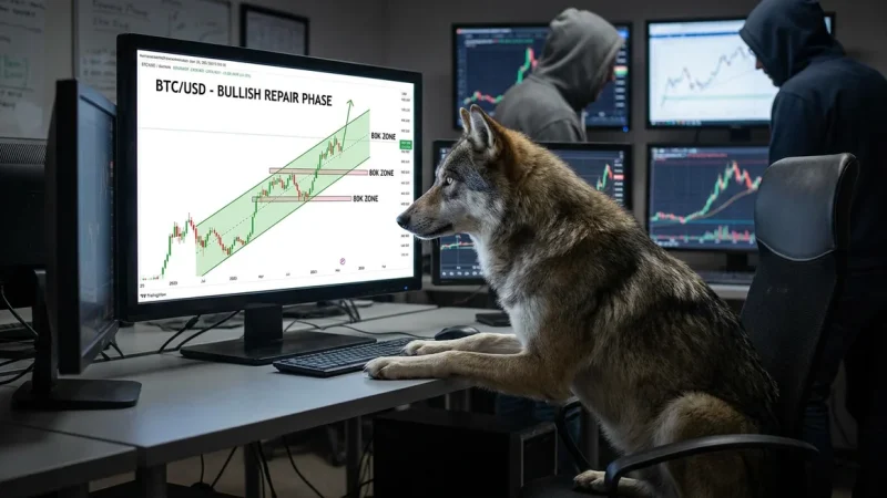 Bitcoin wchodzi w fazę korekty wzrostowej. Byki bronią strefy 80 tys. USD