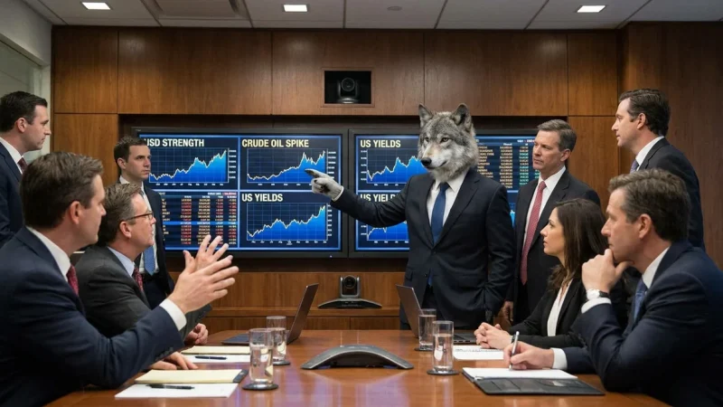 Goldman Sachs stawia na silnego dolara. Szok energetyczny utrzyma wysokie rentowności