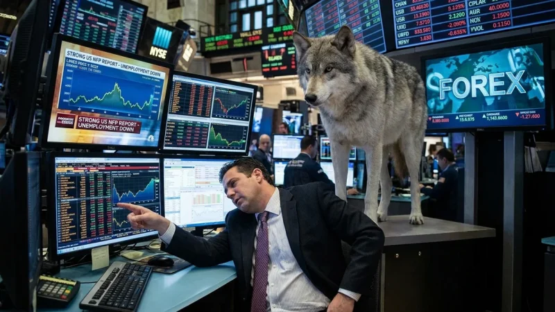 NFP w USA rośnie o 115 tys. zamiast oczekiwanych 62 tys. Dolar słabnie mimo silnego rynku pracy