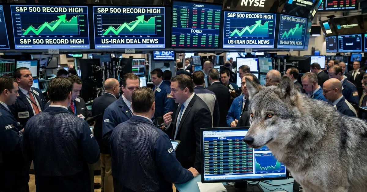 S&P 500 bije rekordy po postępach na linii USA-Iran. Dolar słabnie na fali risk-on