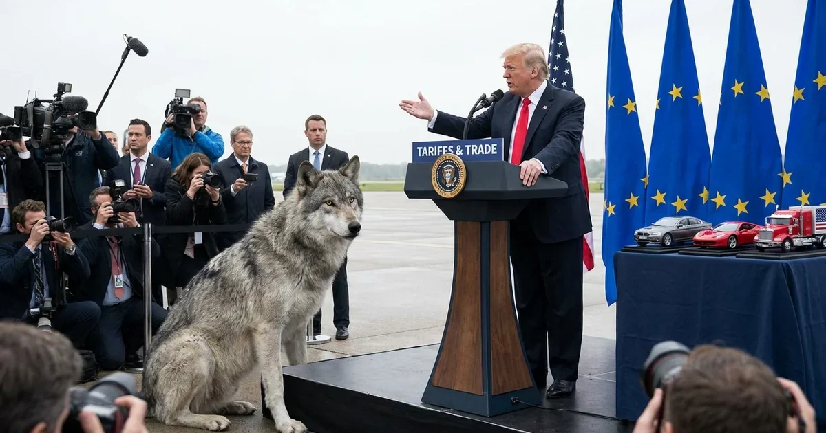 Trump podnosi cła na auta z UE do 25 proc. Szansa dla Europy w wojnie handlowej