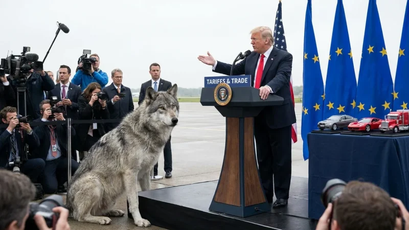 Trump podnosi cła na auta z UE do 25 proc. Szansa dla Europy w wojnie handlowej