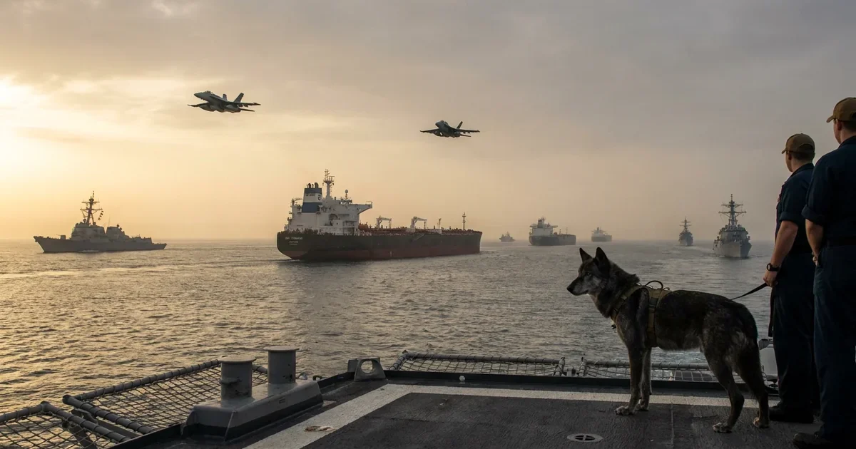 Trump wysyła US Navy do Cieśniny Ormuz. Rynki Forex czekają na eskalację ryzyka