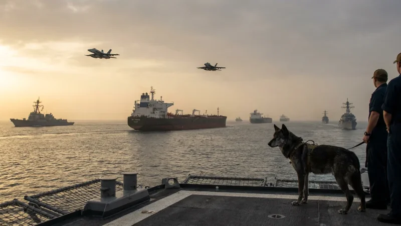 Trump wysyła US Navy do Cieśniny Ormuz. Rynki Forex czekają na eskalację ryzyka