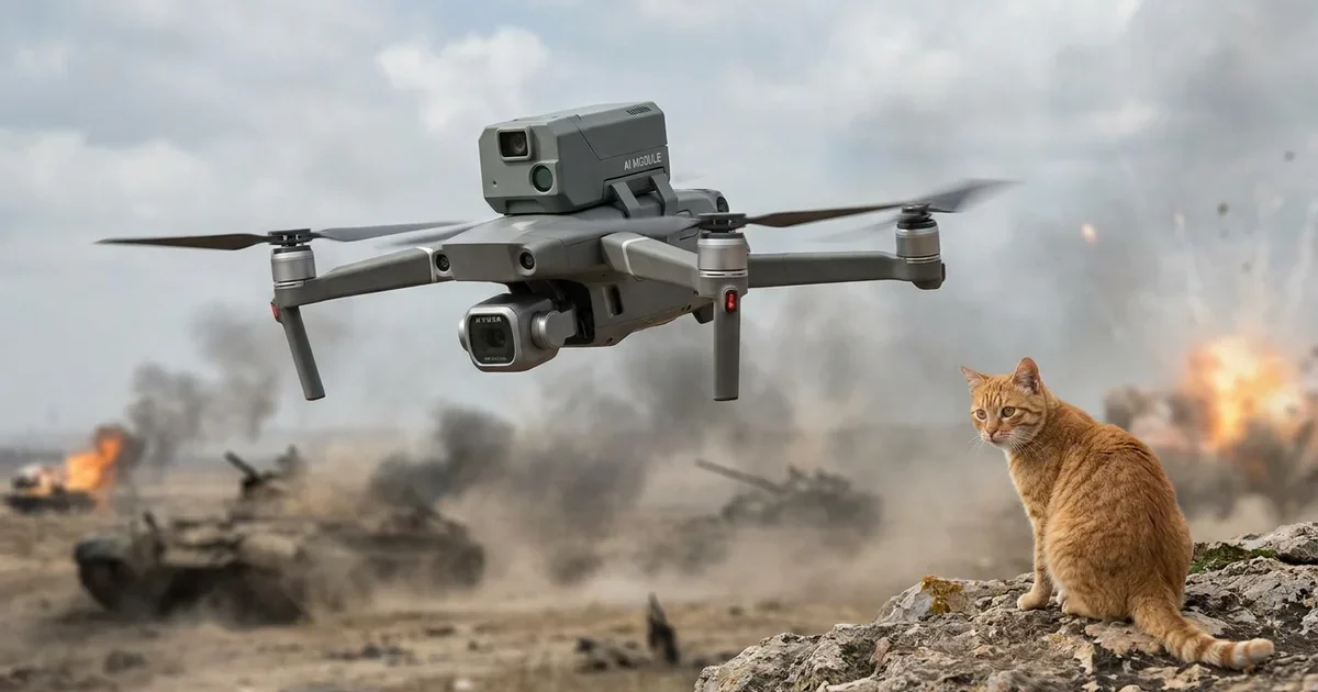 Autonomiczne drony z AI na Ukrainie. Co test oznacza dla technologii militarnej