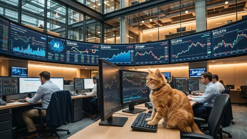 Boom AI zmienia przepływy na rynku Forex. Hedging equity wpływa na kursy walutowe
