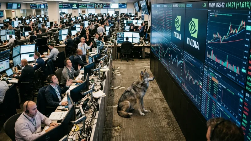 Citi prognozuje wzrost notowań Nvidia po wynikach. Rynek obserwuje wpływ na S&P 500