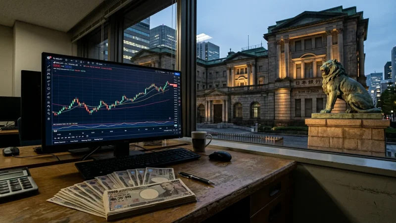Jen zyskuje na sile po rewizji oczekiwań wobec BoJ. Co oznacza to dla USD/JPY